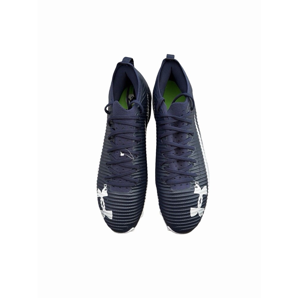 Under Armour Blur Football Cleats Navy Men's Size 13 3028220-410